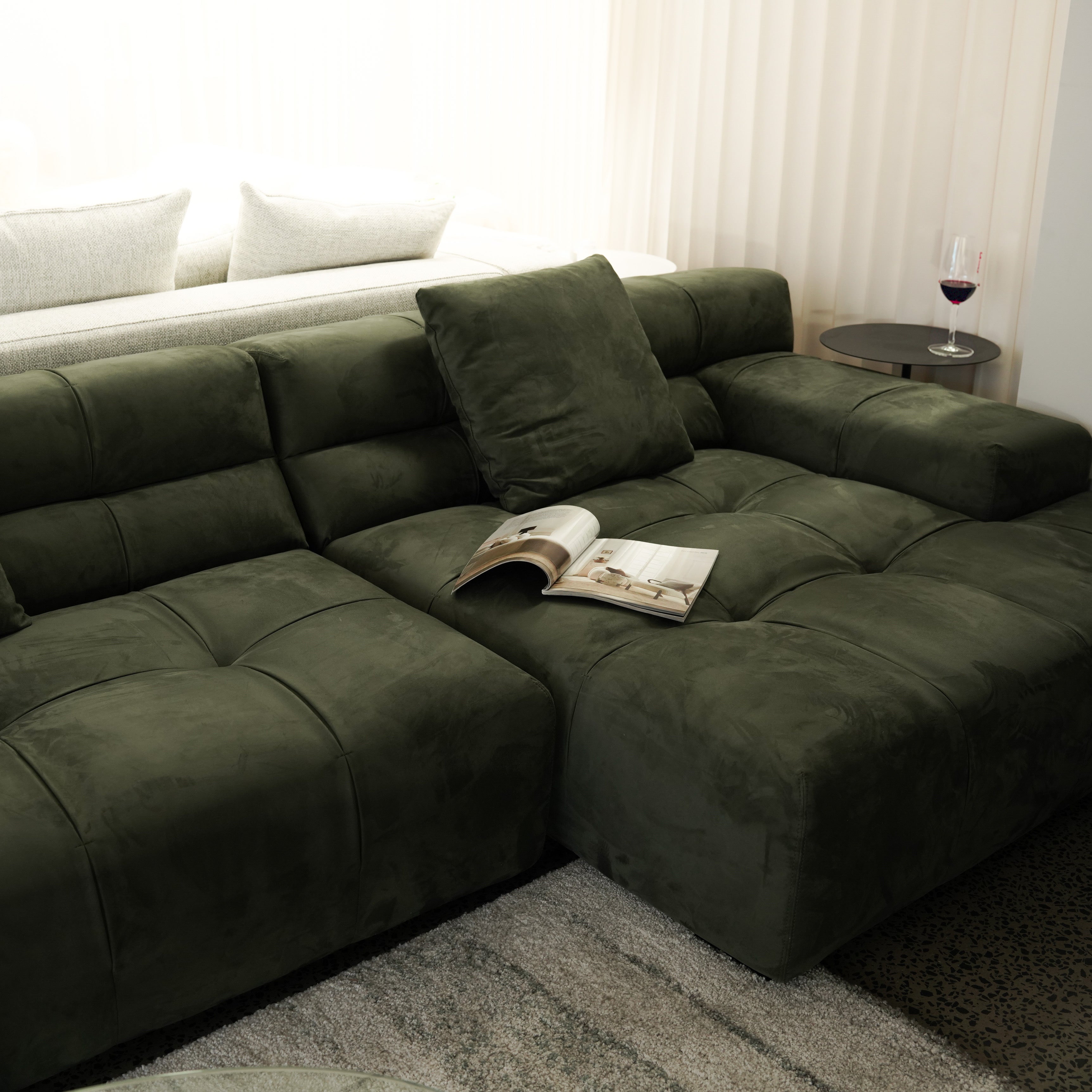 Perry Modular Sofa-Displaying sample