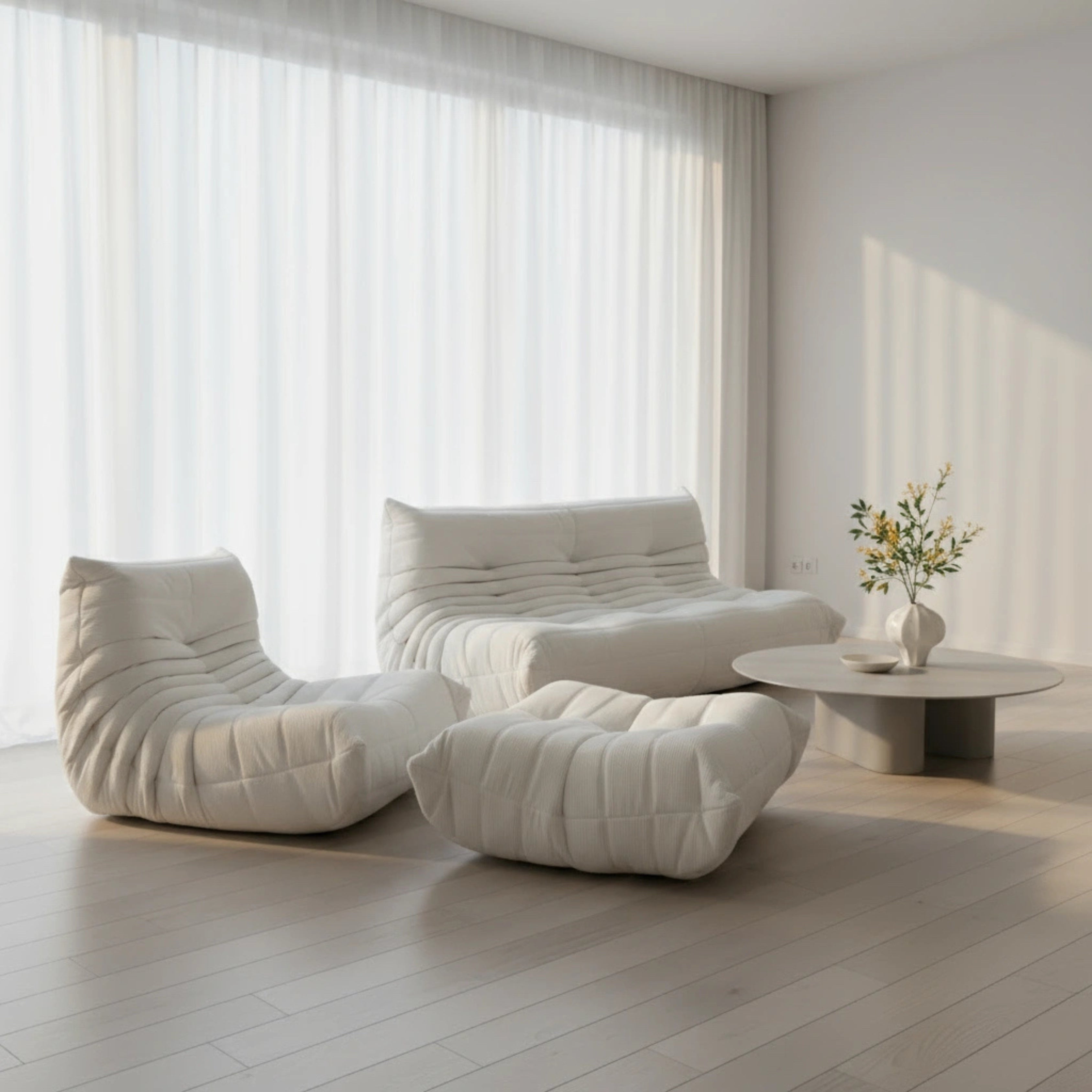 Mid-Century Fireside Sofa Series