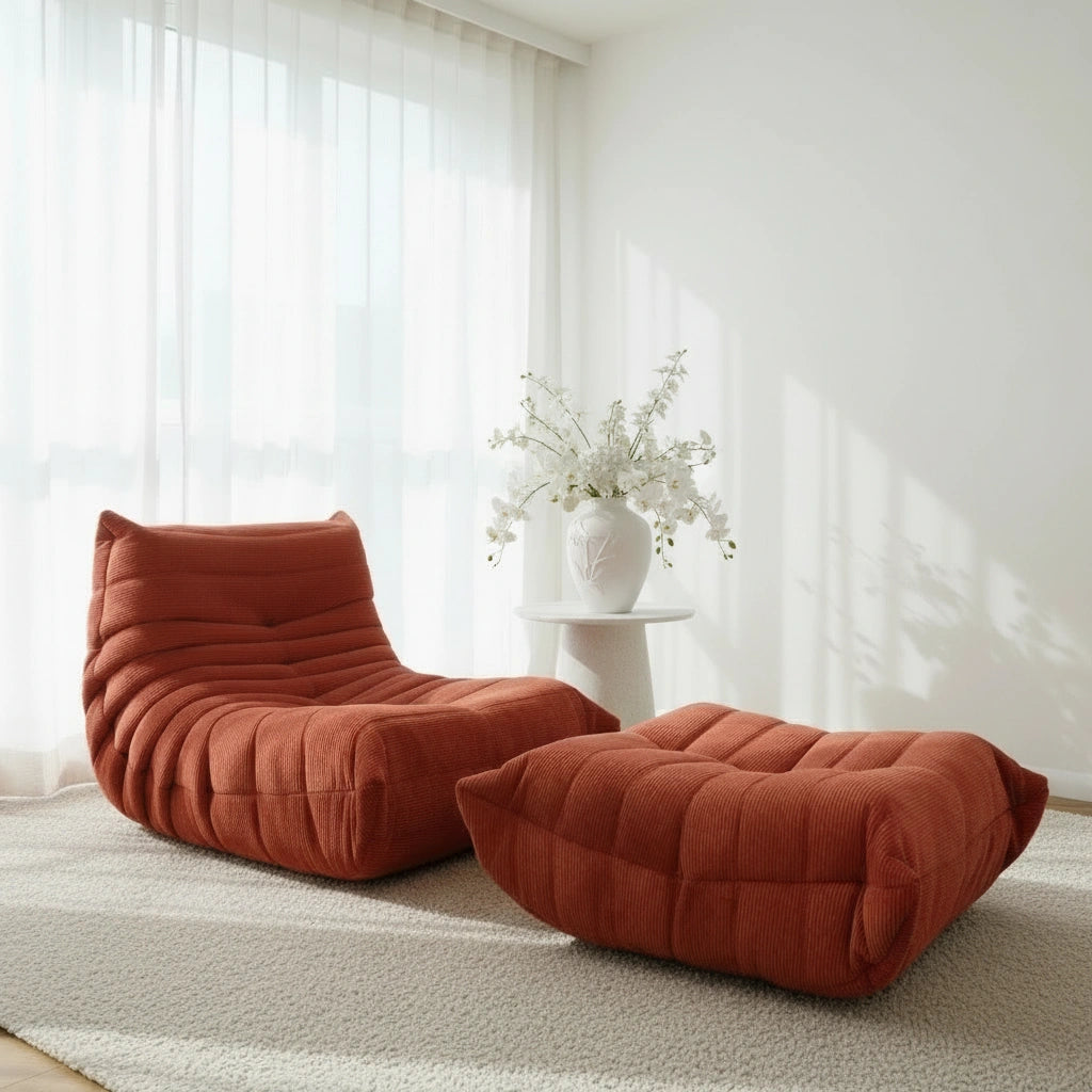 Fireside Floor Sofa-Corduroy