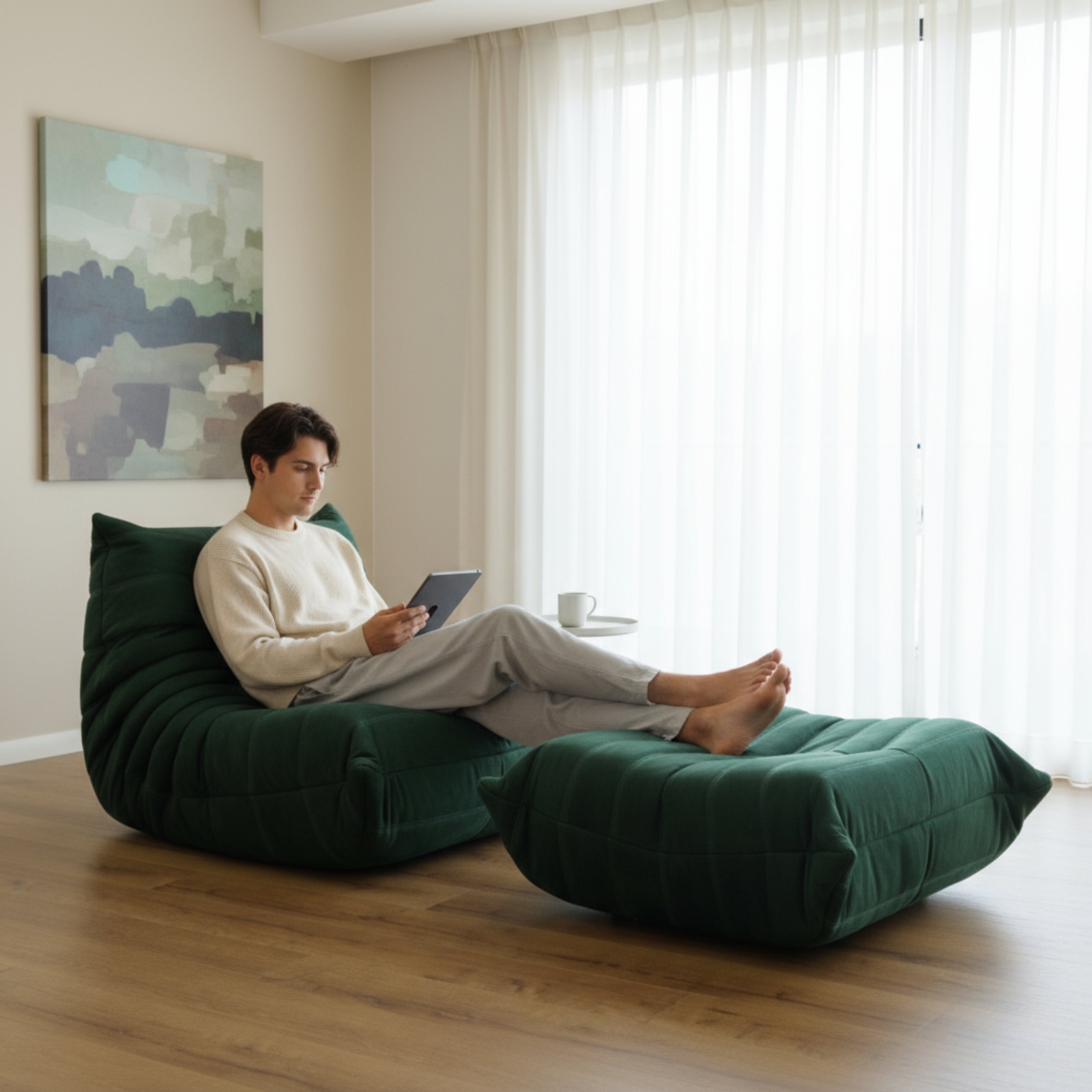 Mid-Century Fireside Sofa Series