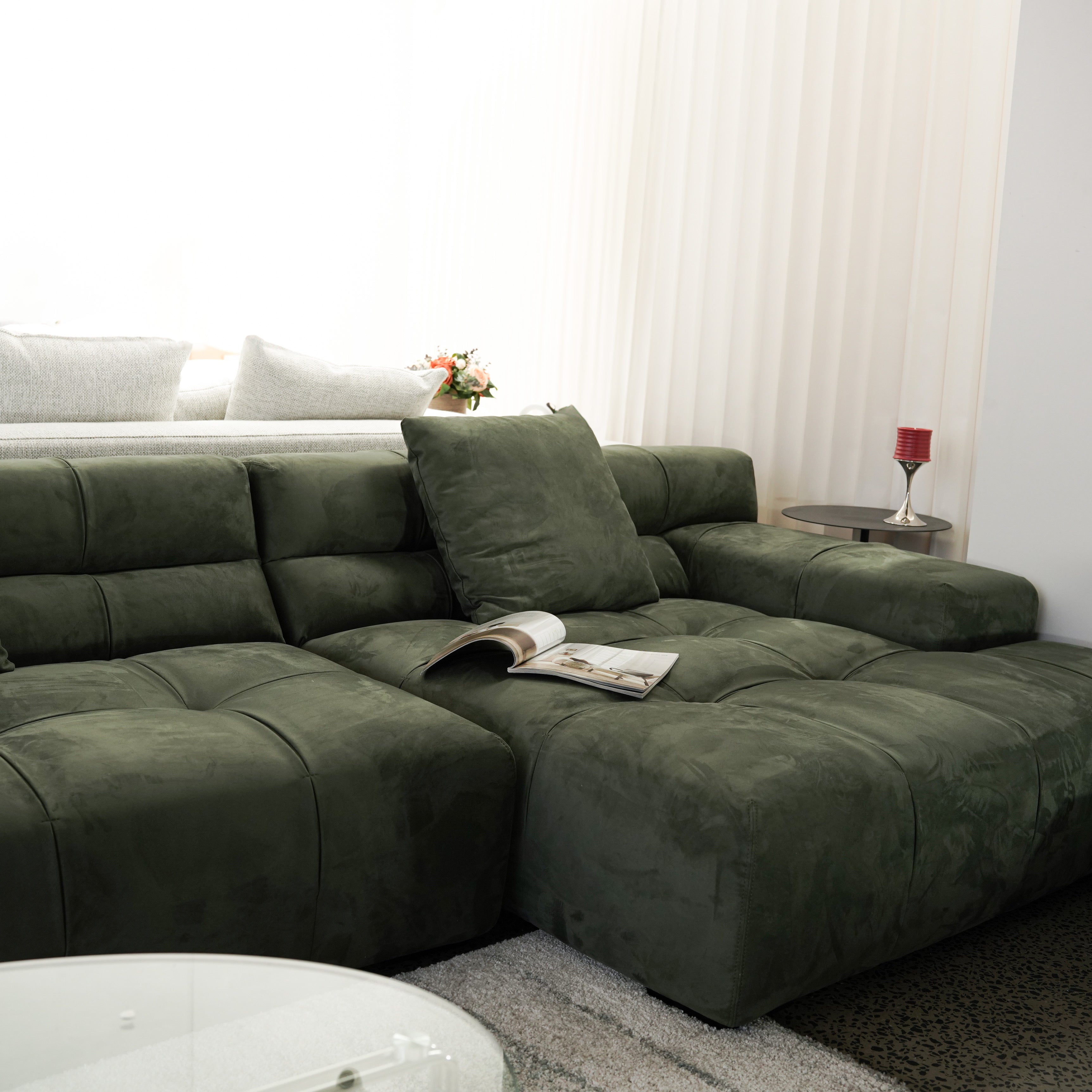 Perry Modular Sofa-Displaying sample