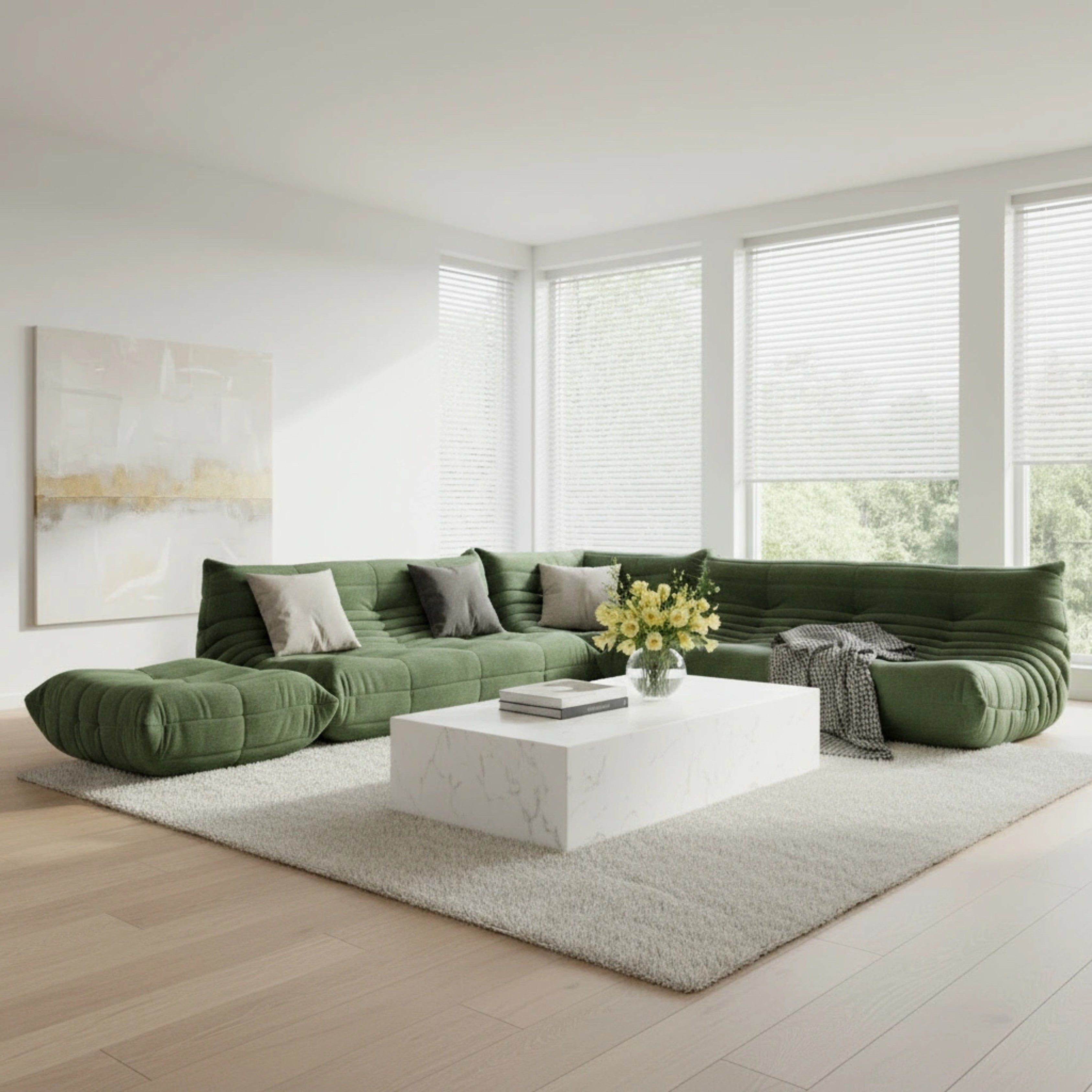 Mid-Century Fireside Sofa Series