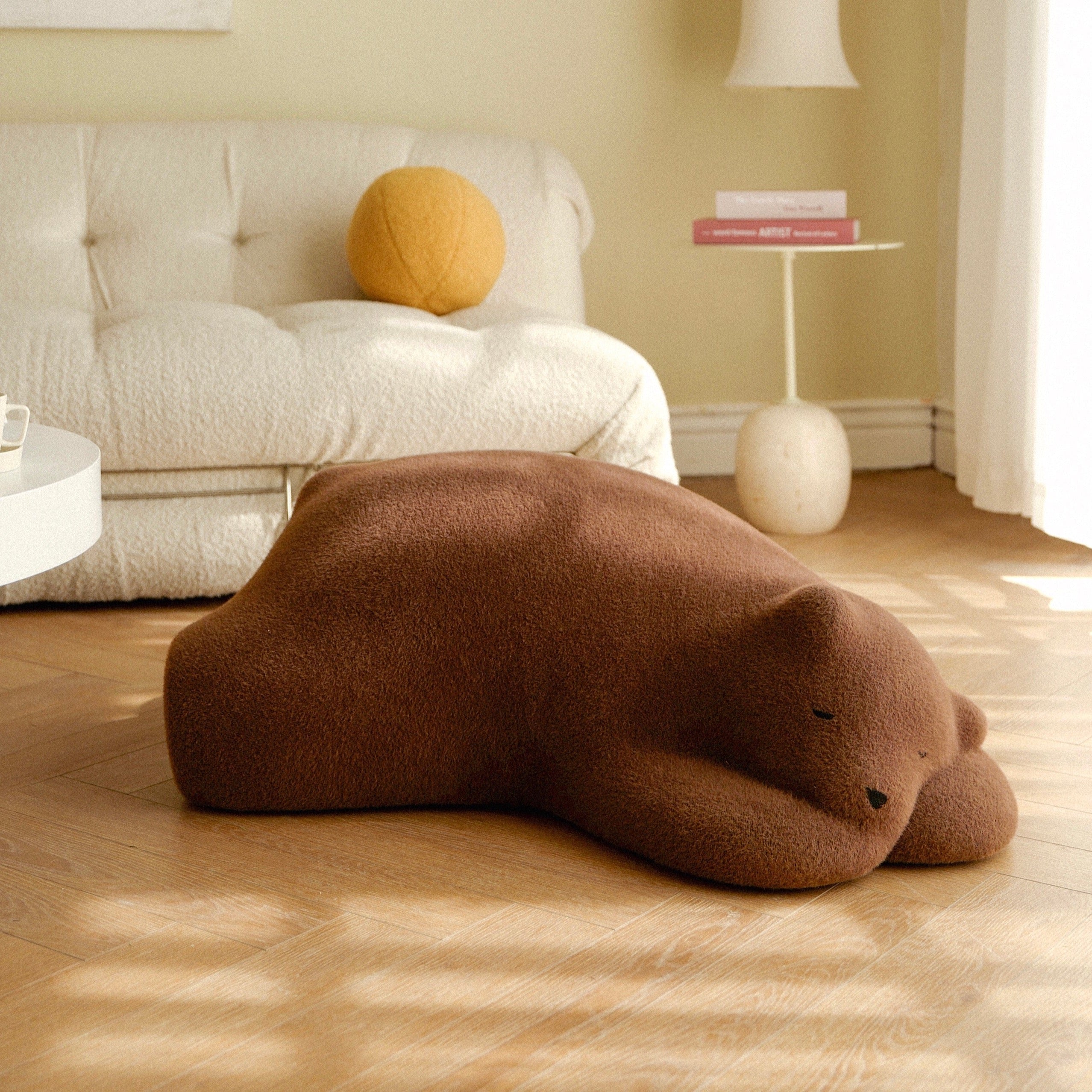 Bear shaped hot sale pillow